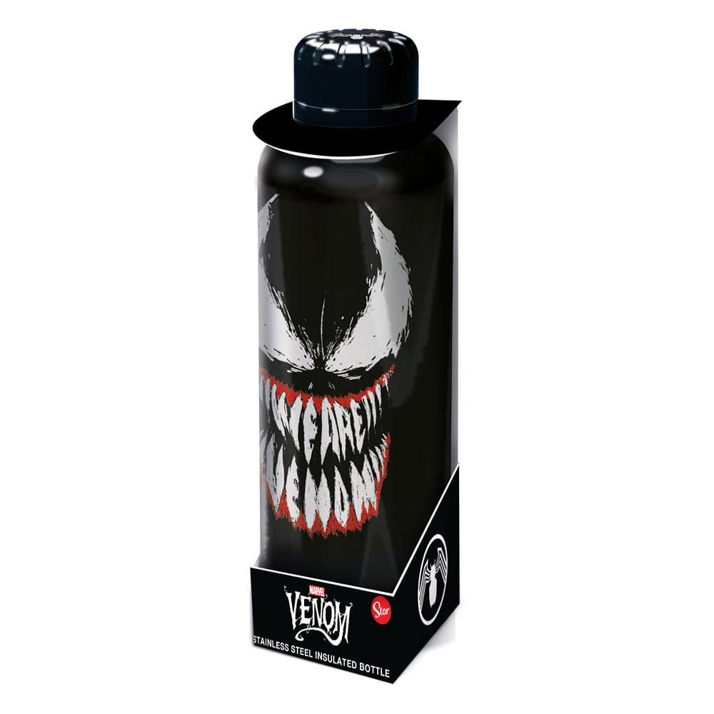 Venom Water Bottle Face