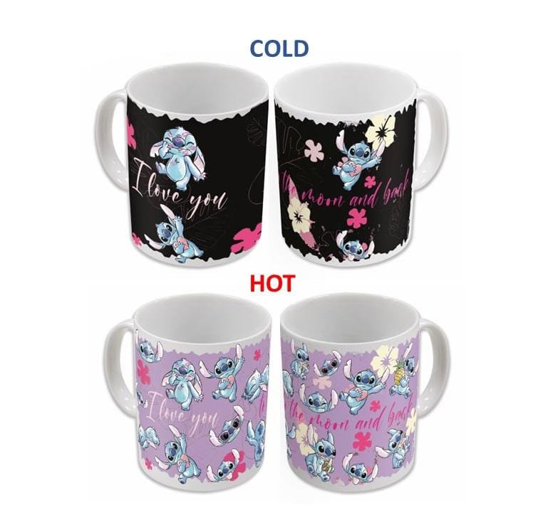 Lilo & Stitch Heat Change Mug Stitch & Angel 325 ml