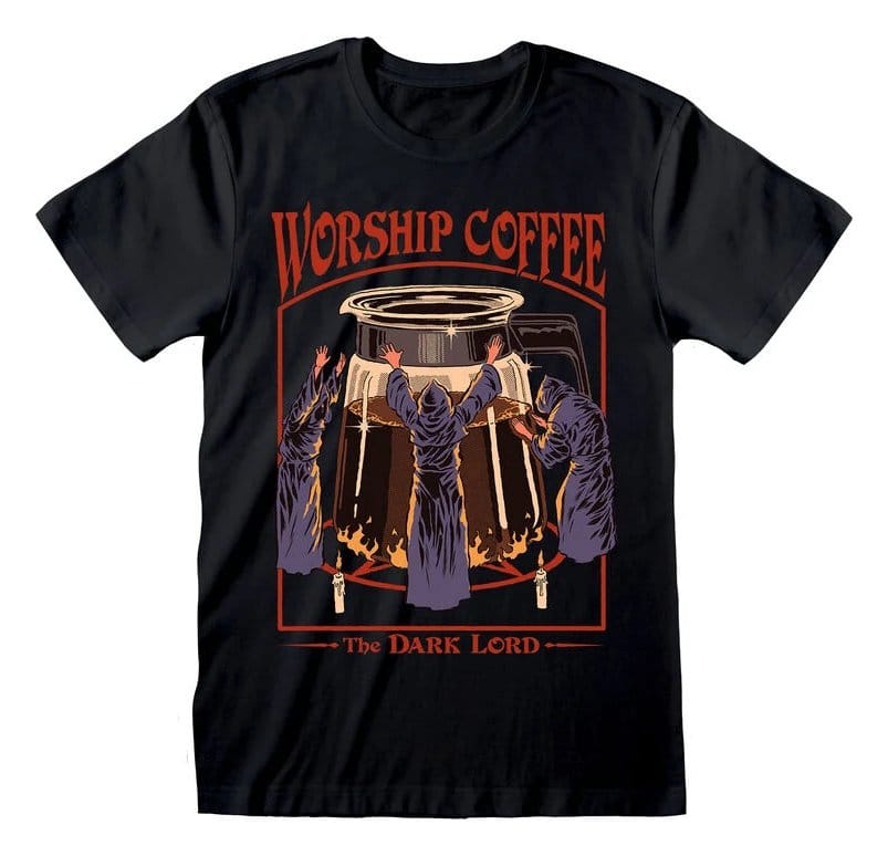 Steven Rhodes T-Shirt Worship Coffee Size XL