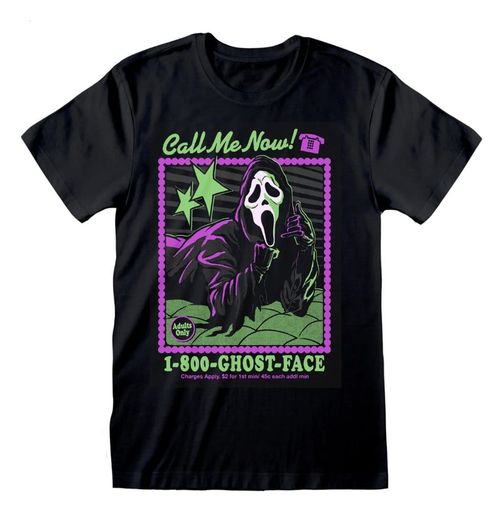 Steven Rhodes T-Shirt Ghostface x SR 1800 Black Size S