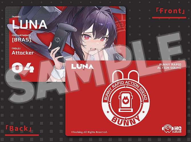 Bunny Rapid Action Squad Action Figure 1/12 Attacker Runa 16 cm