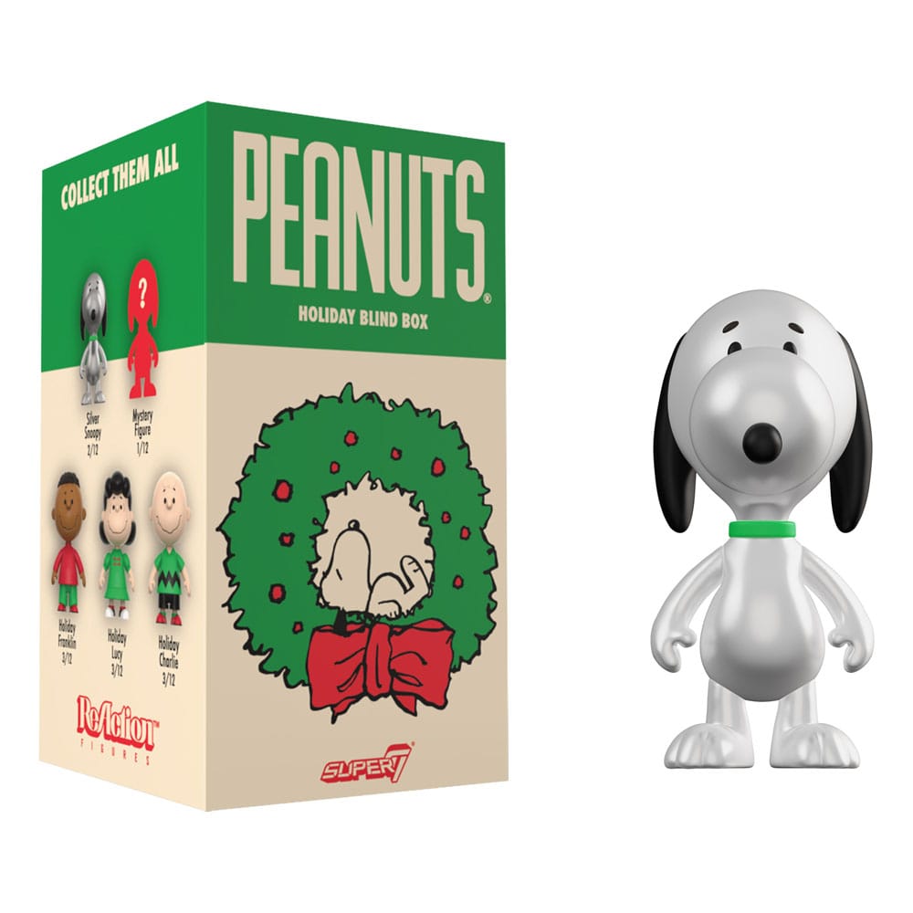 Peanuts ReAction Action Figures 10 cm Wave 08 Holiday Blind Box Display (12)
