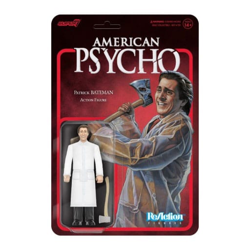 American Psycho (2000) ReAction Action Figure Wave 01 Patrick Bateman (Raincoat) 10 cm