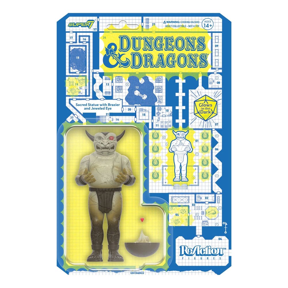 Dungeons & Dragons ReAction Action Figure Wave 04 Sacred Statue Glow in the Dark 10 cm