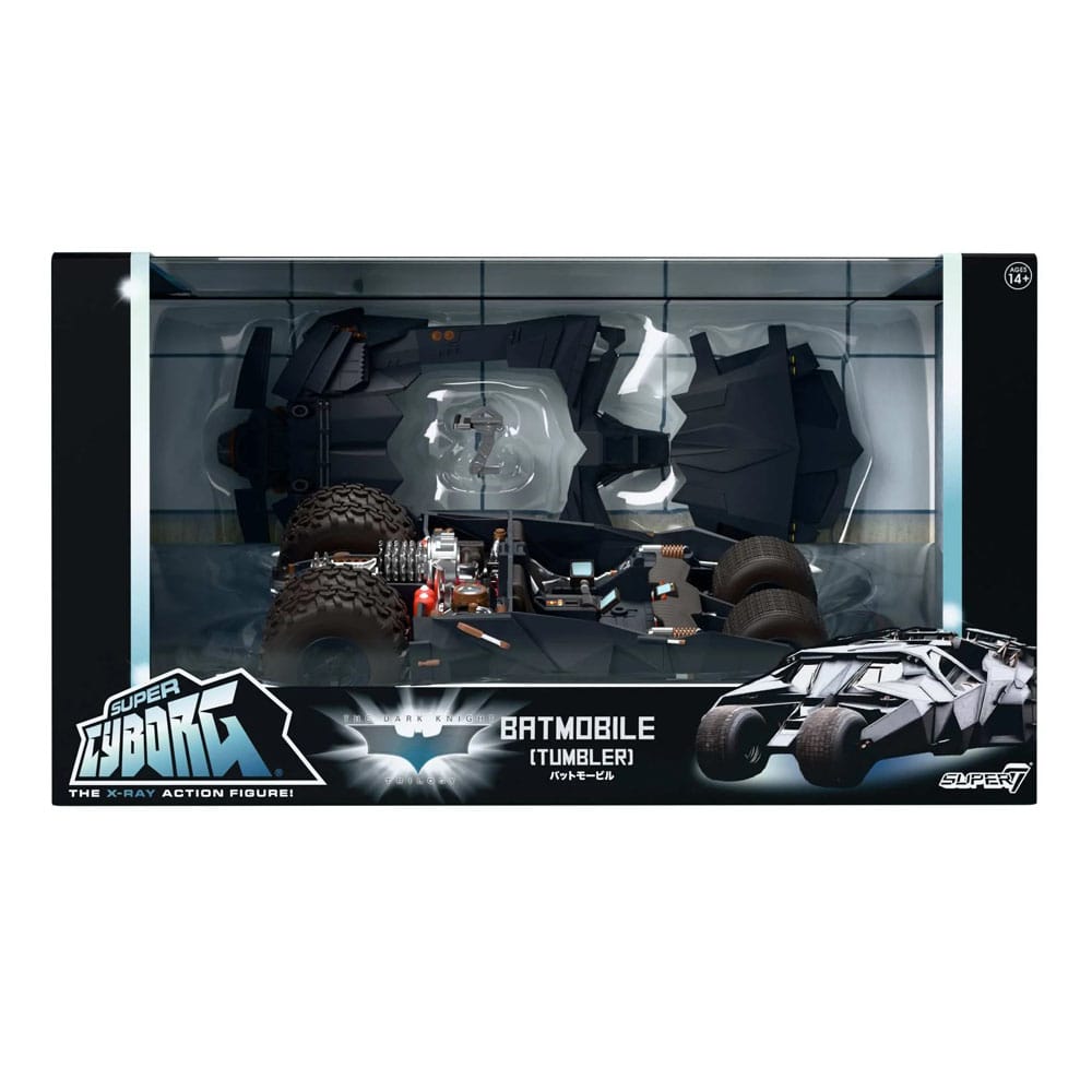 Batman 1989 Super Cyborg Vehicle Batmobile Tumbler (Full Color) 33 cm