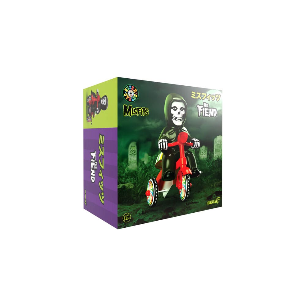 Misfits Super Cycles Action Figure Mummy Boy (Black with Red Trike) 13 cm