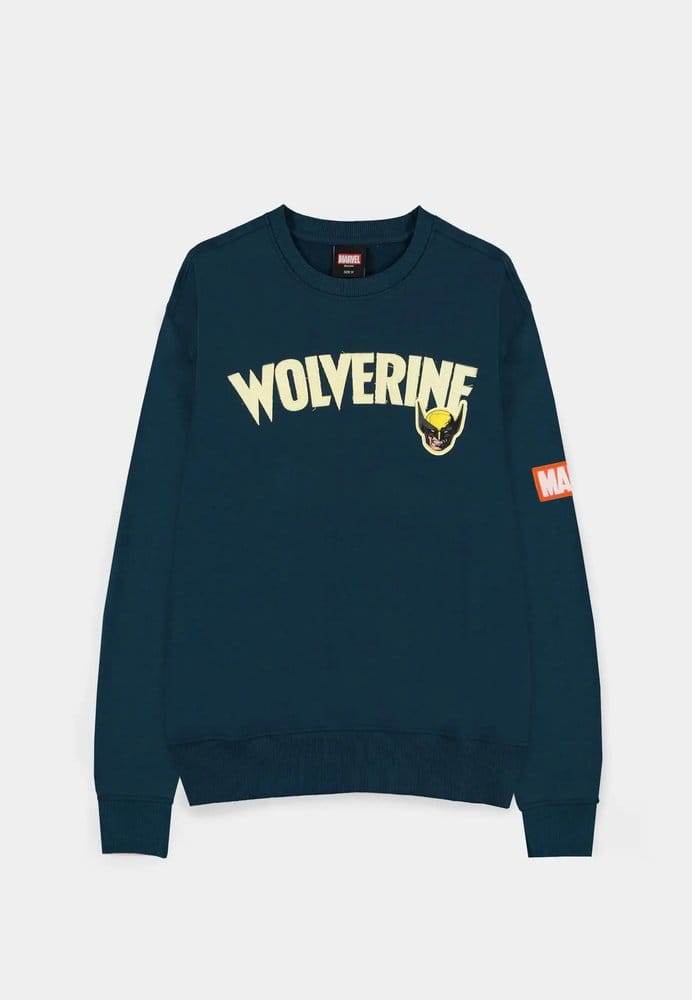 Marvel Sweater Wolverine Blue Size M