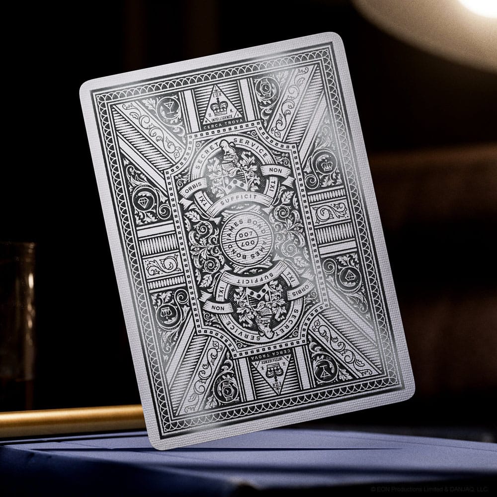 James Bond Playing Cards Silver Edition