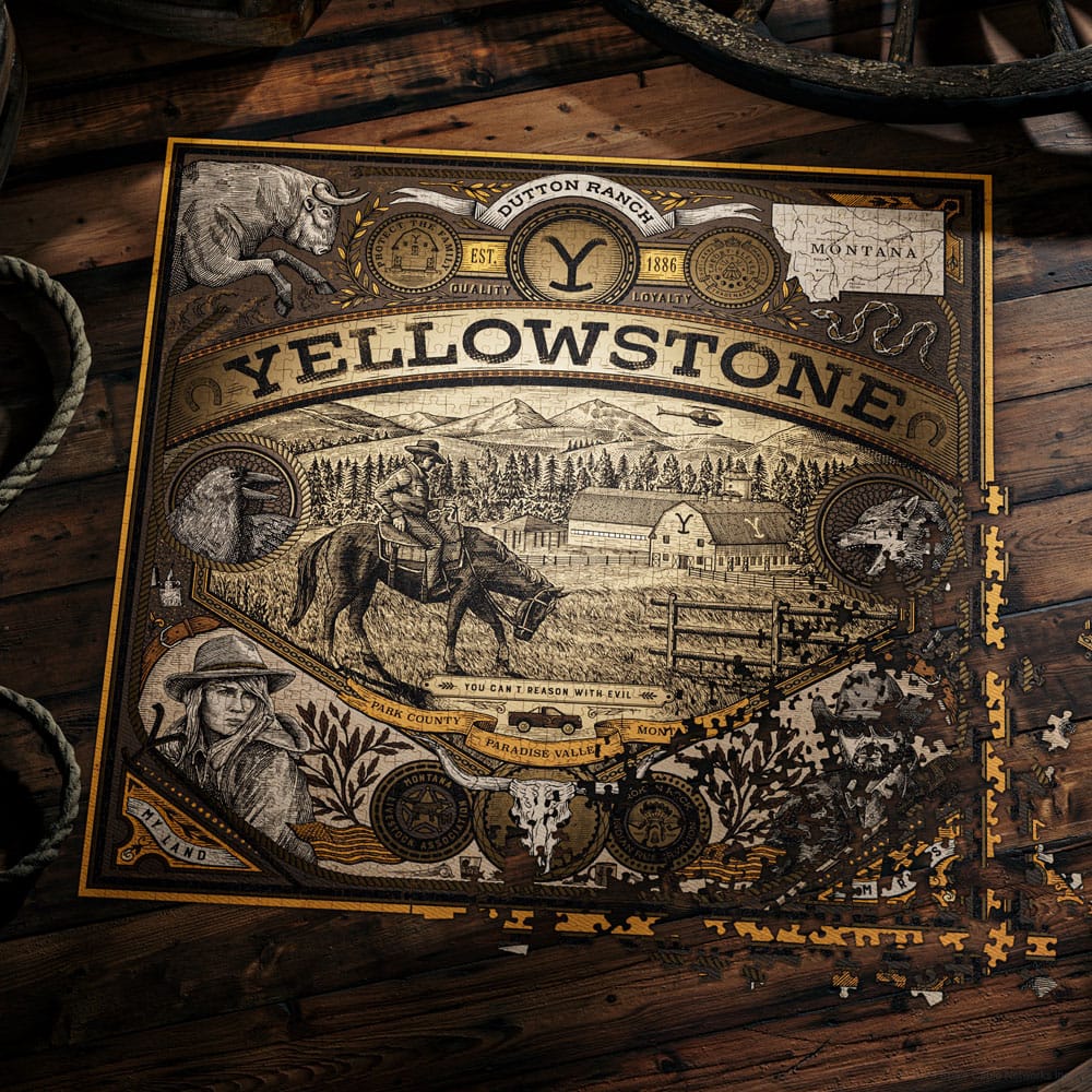 Yellowstone multi-dimensional puzzle (1000 pieces)