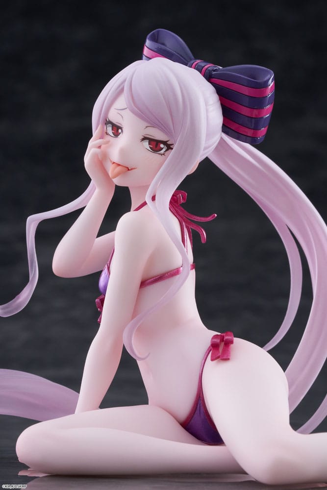 Overlord PVC Statue Desktop Cute Figure Shalltear Swimsuit Ver. 13 cm