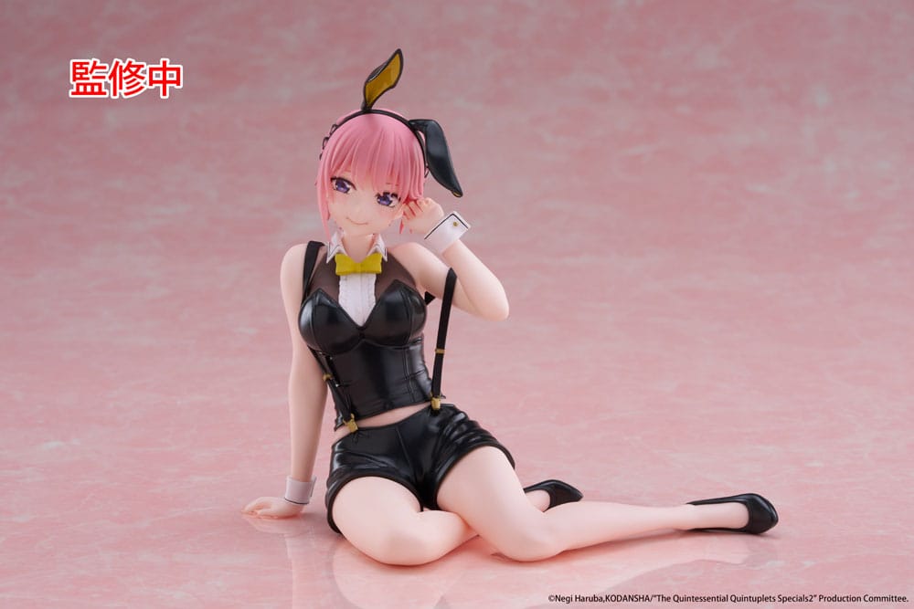 The Quintessential Quintuplets 3 PVC Statue Desktop Cute Figure Ichika Nakano Bunny Ver. 13 cm