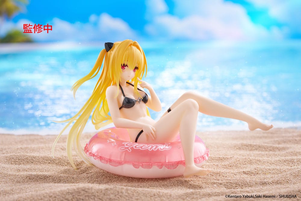 To Love-Ru Darkness Aqua Float Girls PVC Statue Golden Darkness 10 cm