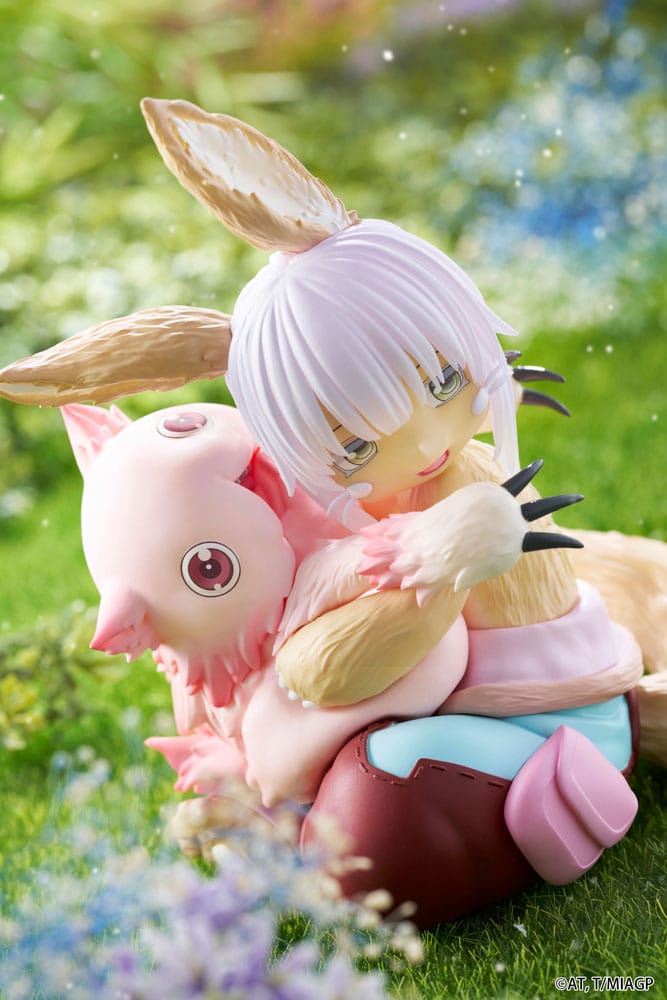 Made in Abyss: The Golden City of the Scorching Sun PVC Statue Desktop Cute Figure Nanachi & Mitty Reissue 13 cm