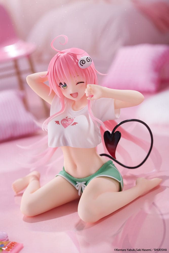 To Love-Ru Darkness PVC Statue Desktop Cute Figure Lala Roomwear Ver. 13 cm