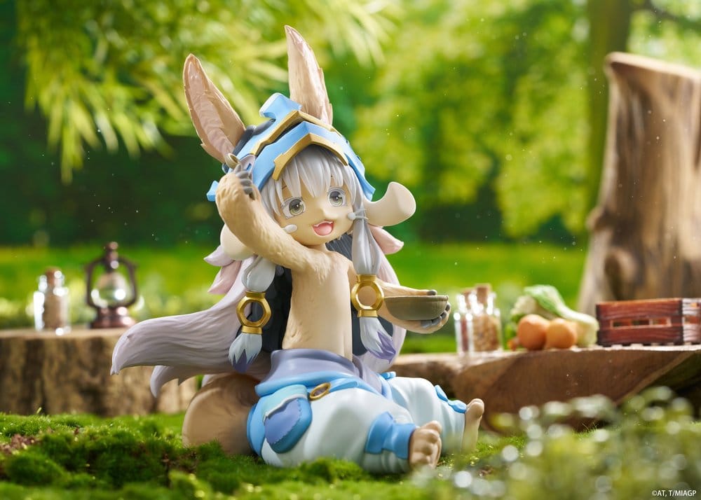 Made in Abyss Desktop Cute PVC Figure Nanachi (Mealtime ver.) 13 cm