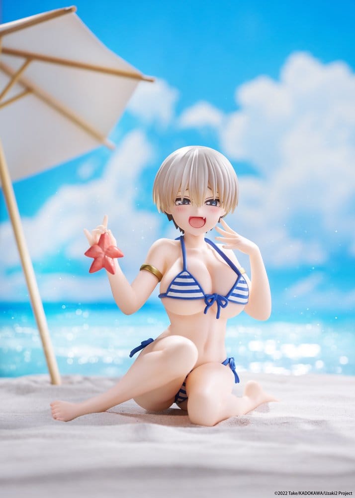 Uzaki-chan Wants to Hang Out! Desktop Cute PVC Figure Hana Uzaki (Swimwear Ver.) 13 cm