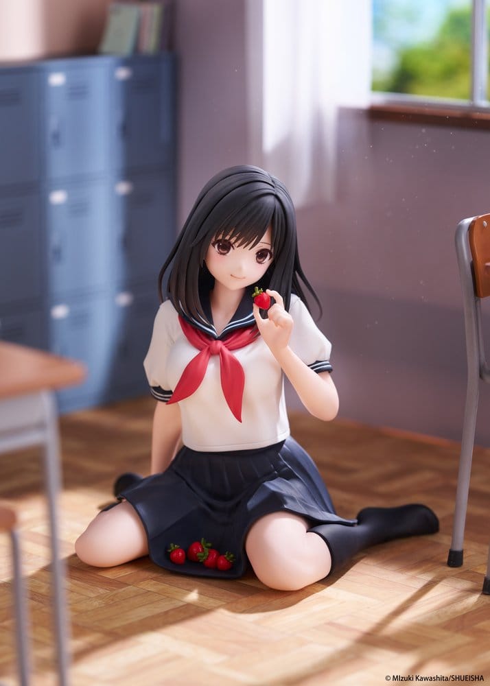 Strawberry 100% Desktop Cute PVC Figure Aya Tojo (School Uniform Ver.) 13 cm