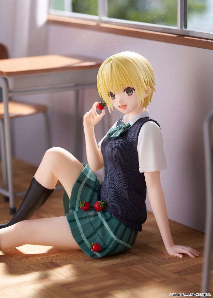Strawberry 100% Desktop Cute PVC Figure Tsukasa Nishino (School uniform Ver.) 13 cm