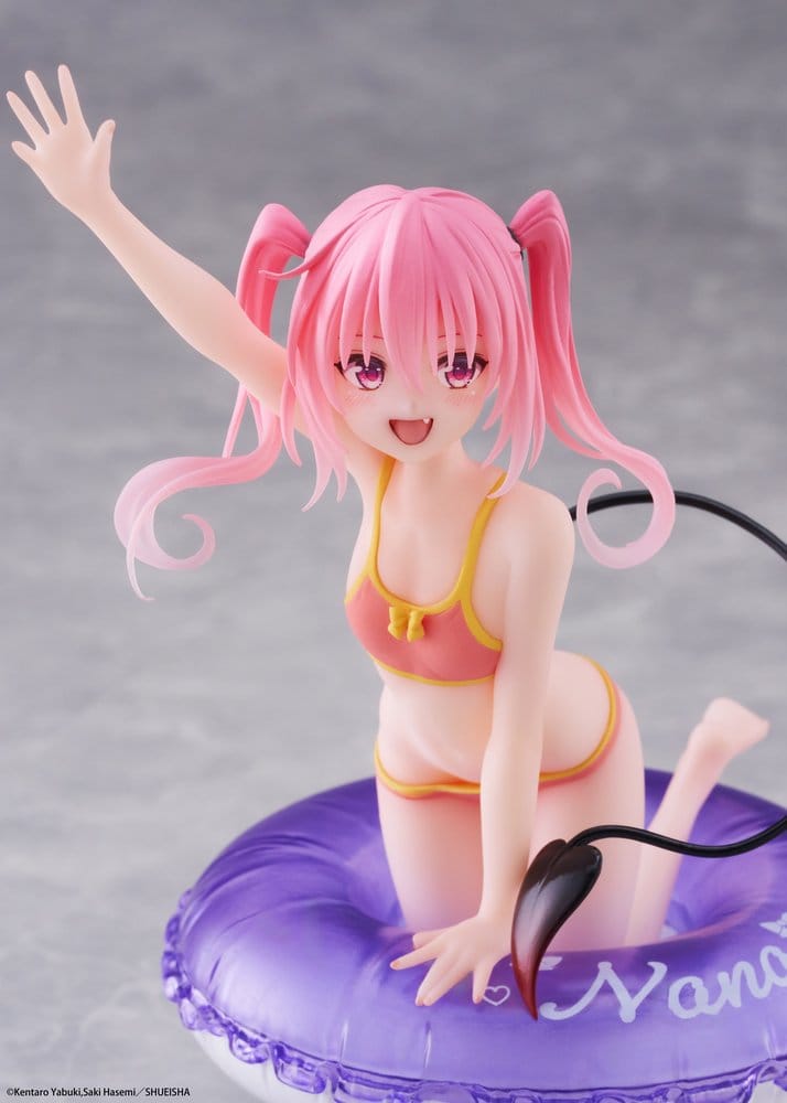 To Love-Ru Darkness Aqua Float Girls PVC Figure Nana 10 cm