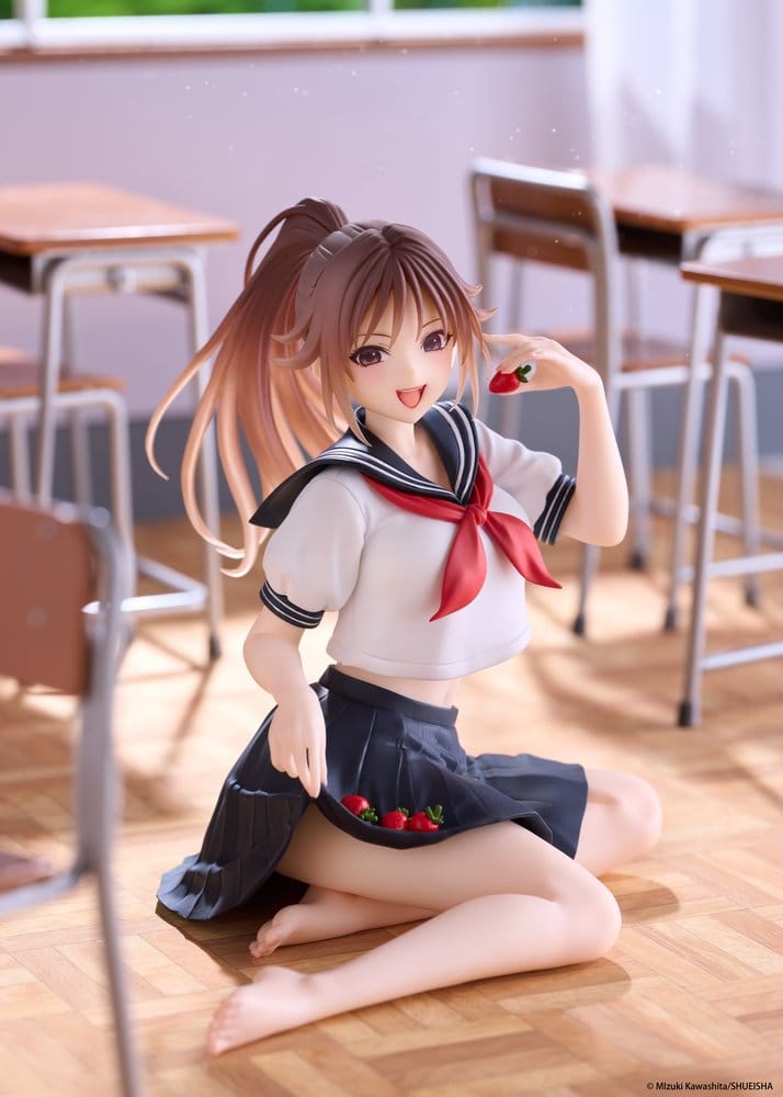 Strawberry 100% Desktop Cute PVC Figure Satsuki Kitaoji (School uniform Ver.) 18 cm