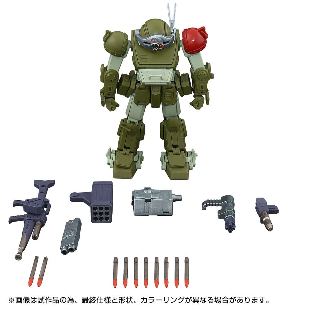 Armored Trooper Votoms Toyrise Action Figure 1/48 AT Collection 01 Scopedog Red Shoulder Custom 17 cm