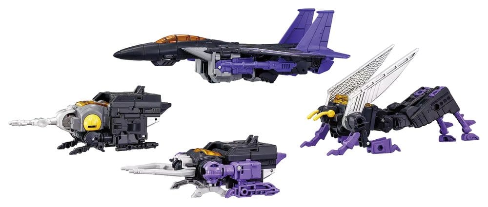 Transformers Dramatic Capture Series Action Figure 4-Pack Decepticons Part 2