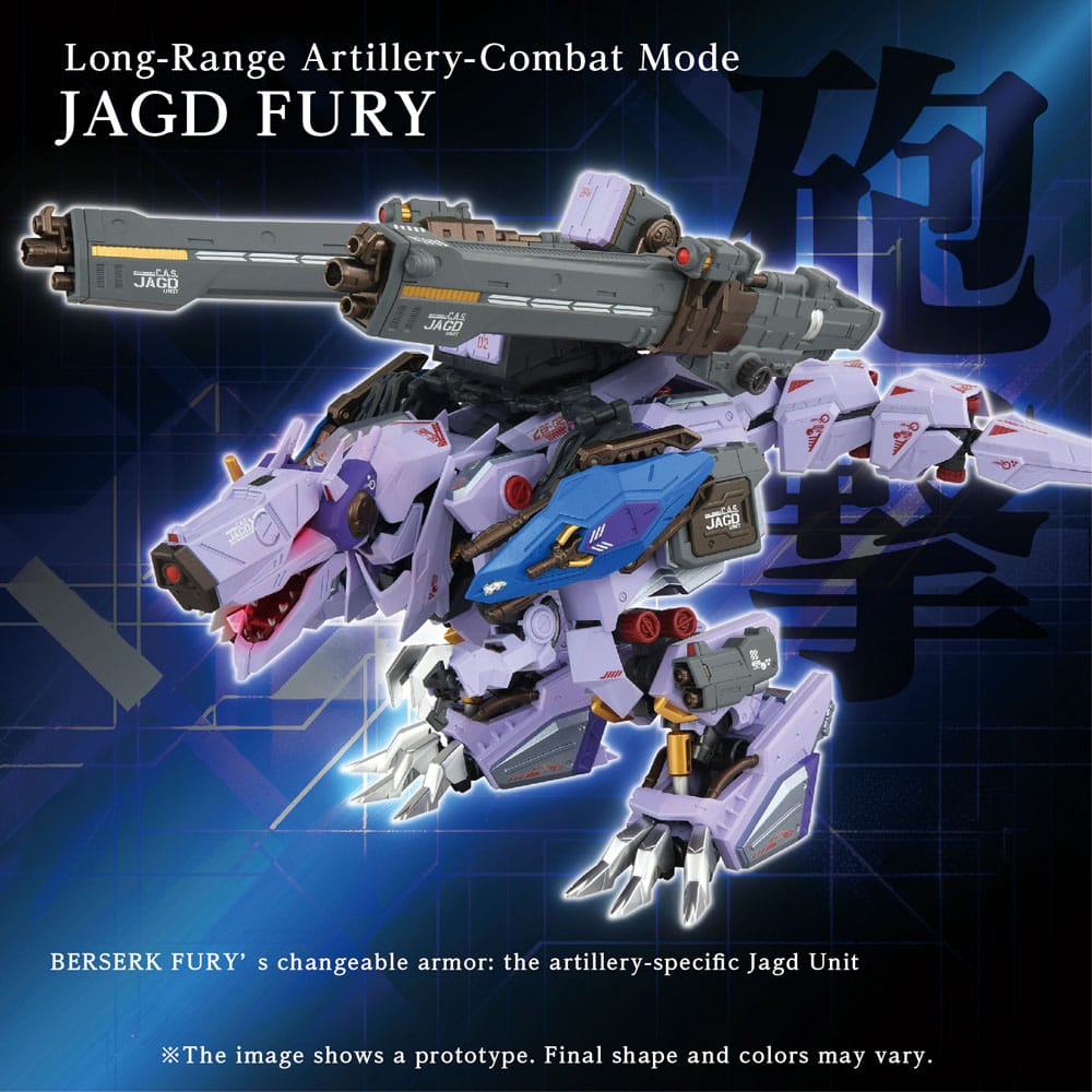 Zoids Model Kit Accessory Set AM-Z01CP Berserk Fury Sturm & Jagd Unit
