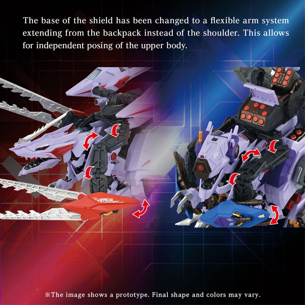 Zoids Model Kit Accessory Set AM-Z01CP Berserk Fury Sturm & Jagd Unit