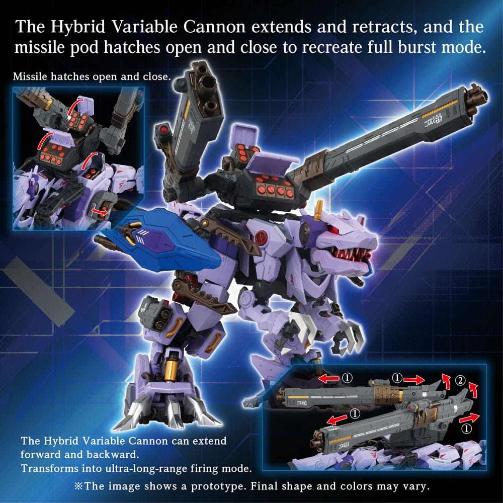 Zoids Model Kit Accessory Set AM-Z01CP Berserk Fury Sturm & Jagd Unit