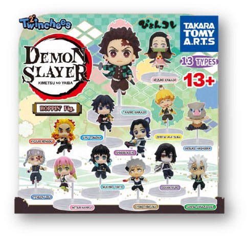 Demon Slayer: Kimetsu no Yaiba Twinchees Mini Figures Hoppin' 5 cm Display (24)