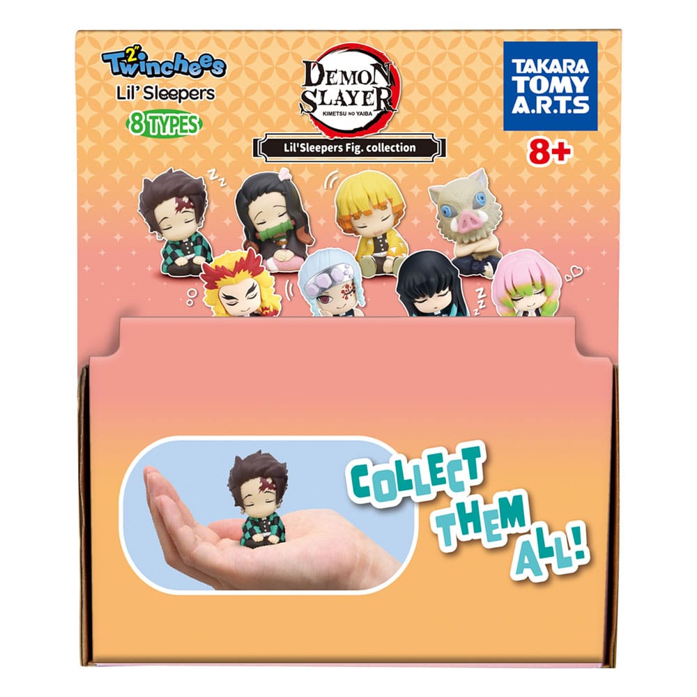 Demon Slayer: Kimetsu no Yaiba Twinchees Mini Figures Lil´Sleepers Wave 2 5 cm Display (24)