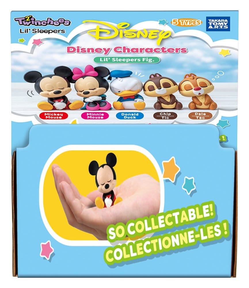 Disney Twinchees Mini Figures Lil' Sleepers 5 cm Blind Pack Display (24)