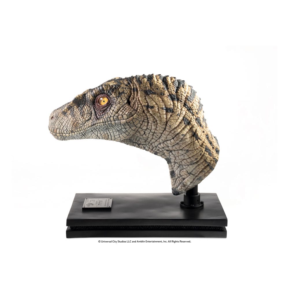 Jurassic Park III Bust Female Velociraptor White Queen 75 cm