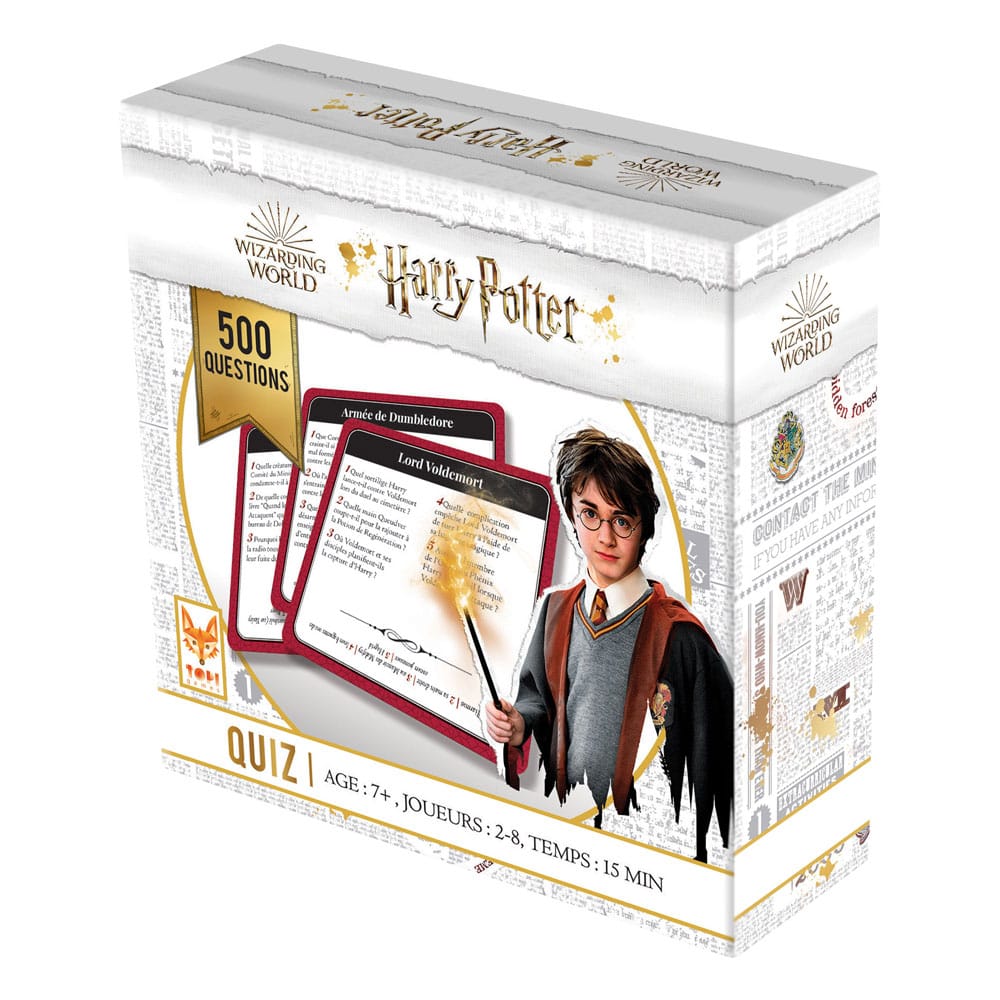 Harry Potter Card Game Quiz 500 Questions *French Version*