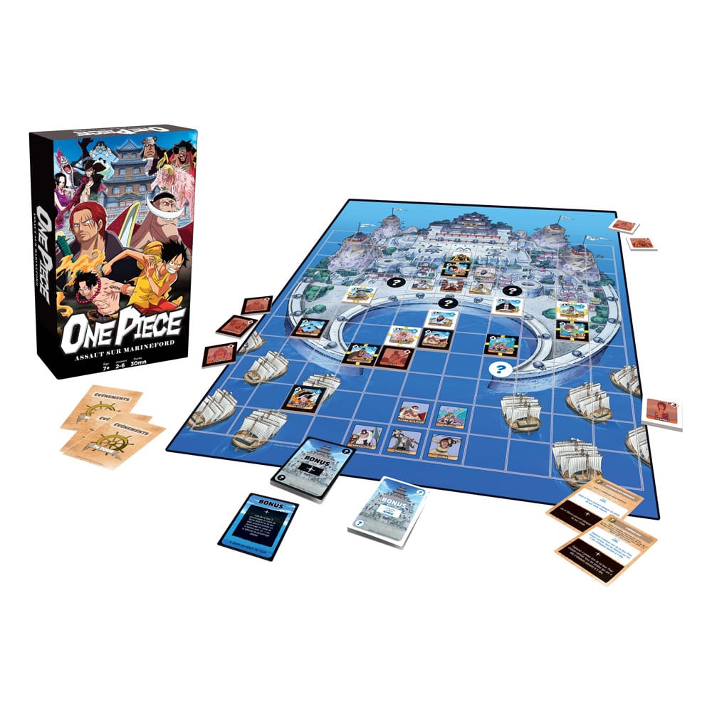 One Piece Board Game Assault on Marineford *French Version*