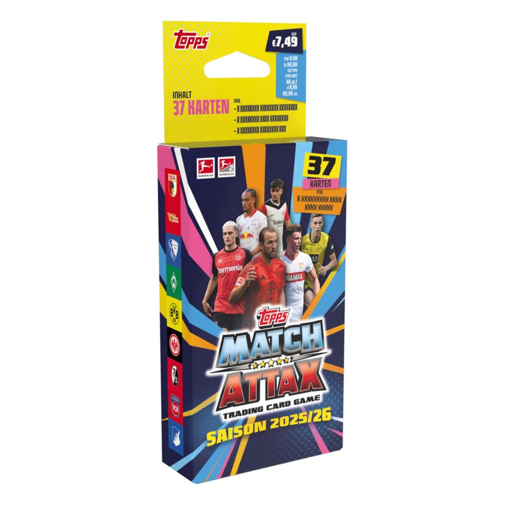 Bundesliga Match Attax Trading Cards 2025/26 Eco Pack *German Version*