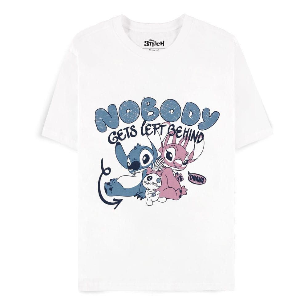 Lilo & Stitch T-Shirt Nobody Gets Left Behind Size M