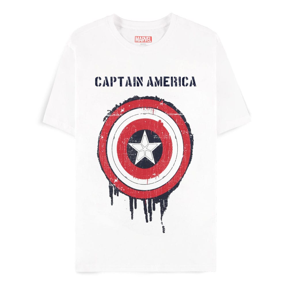 Captain Amerca Brave New World T-Shirt Shield Size L