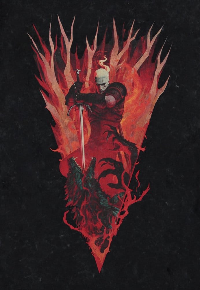 The Witcher T-Shirt The Beast Slayer L