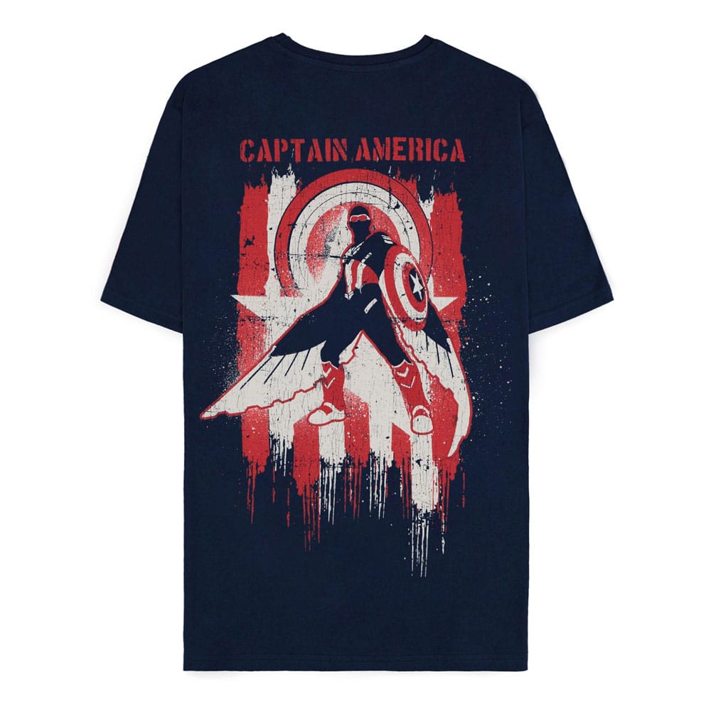 Captain Amerca Brave New World T-Shirt Shield Size L