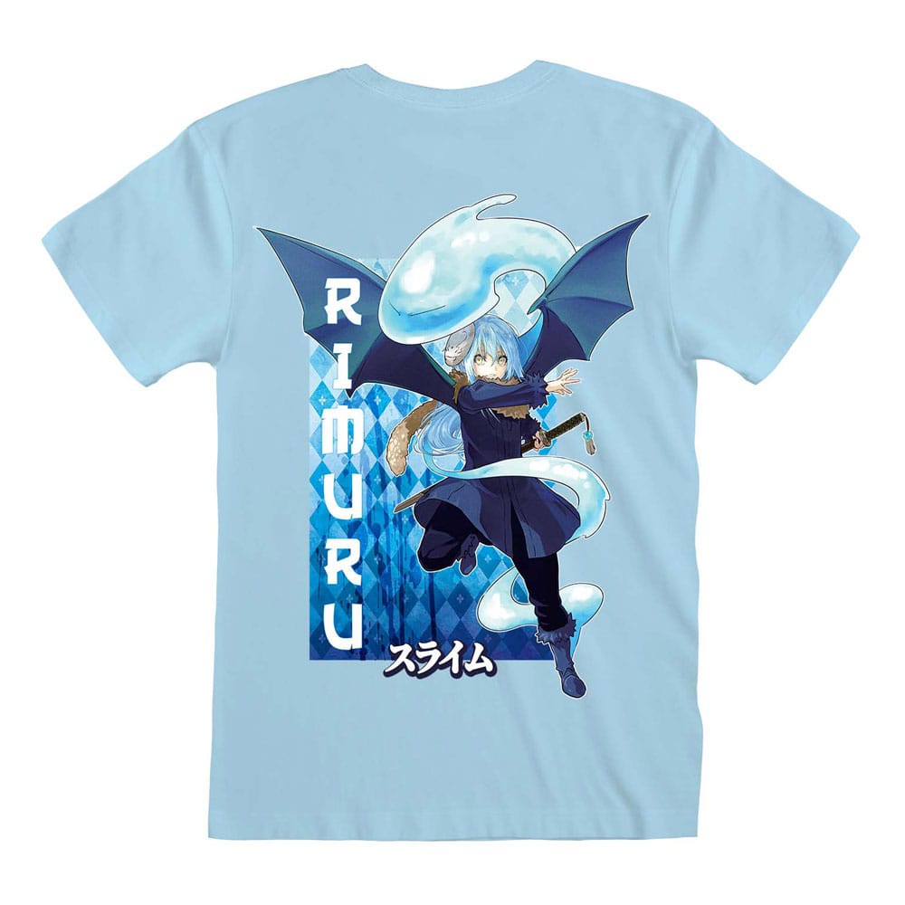 That Time I Got Reincarnated as a Slime T-Shirt Rimuru Back Print Size S