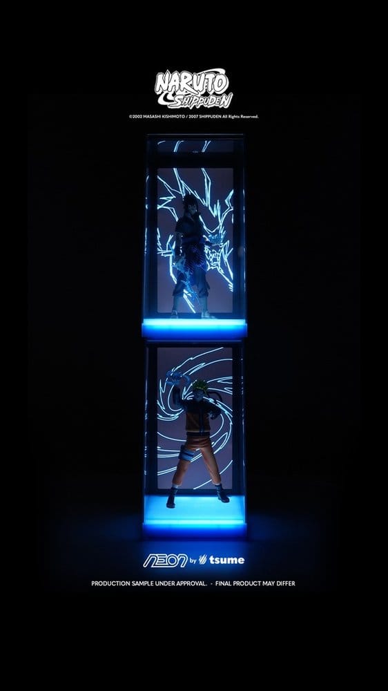 Naruto Neon Figure 1/9 Sasuke Uchiha 25 cm