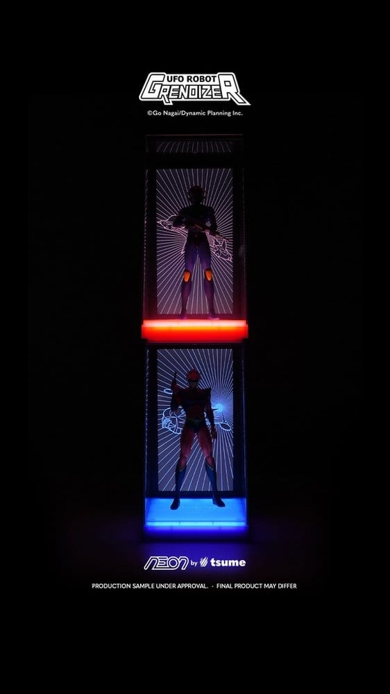 Grendizer Neon Figure 1/9 Kabuto Koji - Alcor 25 cm