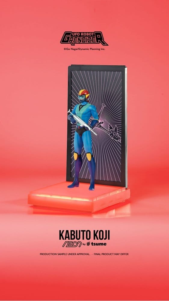 Grendizer Neon Figure 1/9 Kabuto Koji - Alcor 25 cm