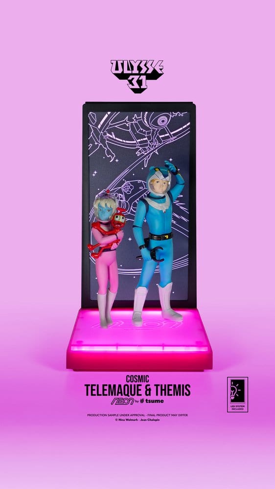 Ulysses 31 Neon Figure 1/9 Telemachus & Themis Cosmic Version 20 cm
