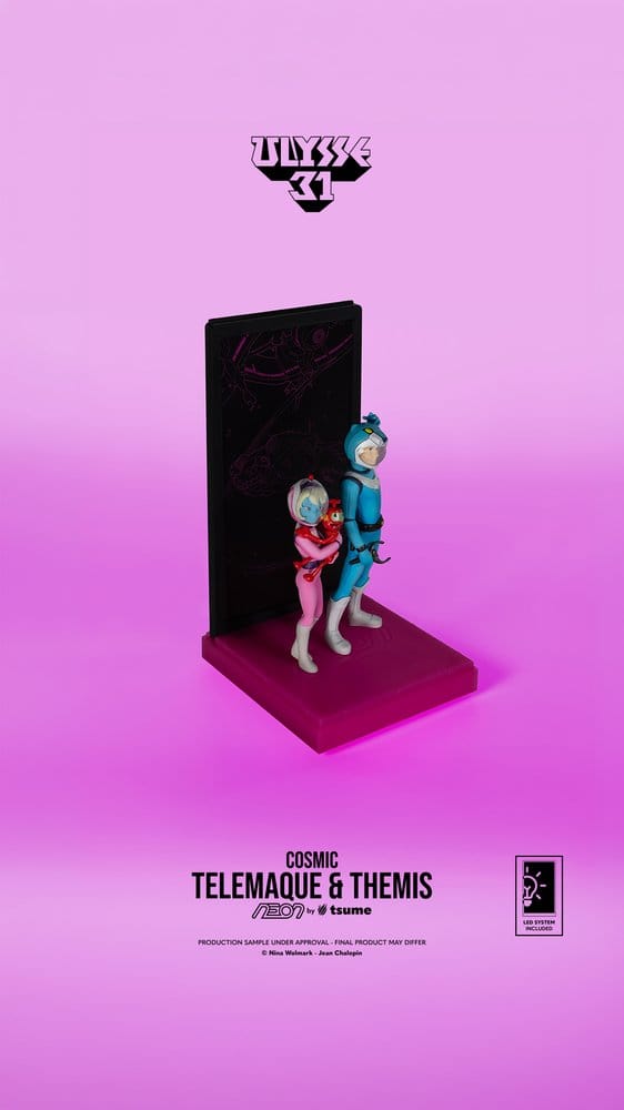 Ulysses 31 Neon Figure 1/9 Telemachus & Themis Cosmic Version 20 cm