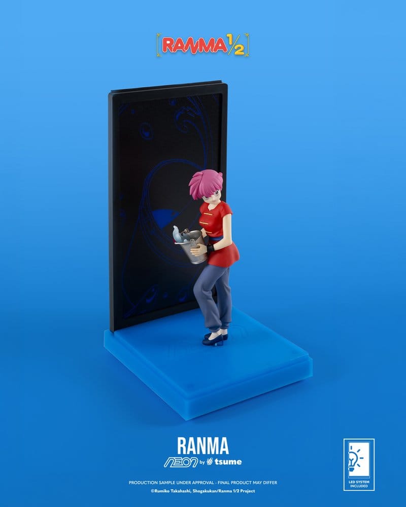 Ranma Neon Figure 1/9 Ranma Saotome Girl 20 cm