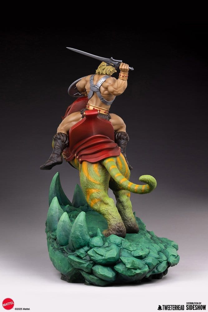 Masters of the Universe 1/4 Figure He-Man & Battle Cat 76 cm