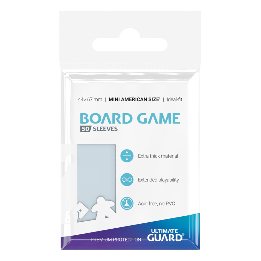 Ultimate Guard Premium Soft Sleeves for Board Game Cards Mini American (50)