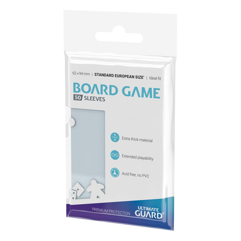 Ultimate Guard Premium Soft Sleeves for Board Game Cards Standard European (50)